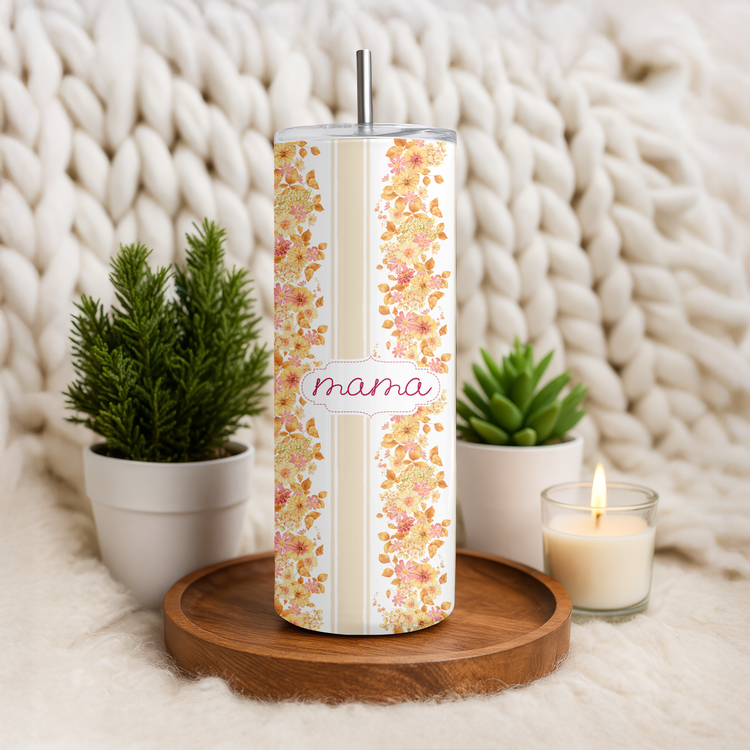 Cozy Mama – 20 oz Lightweight Stainless Steel Tumbler