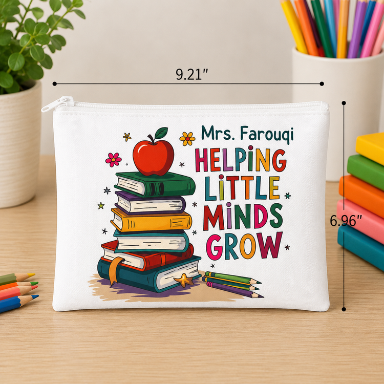 Helping Little Minds Grow - Essentials Pouch