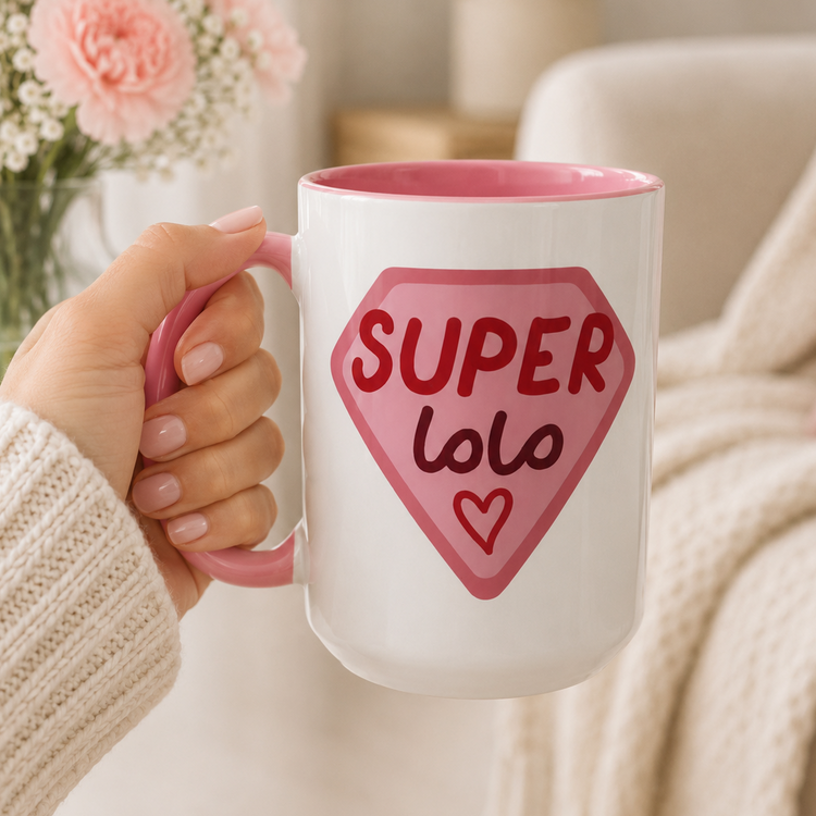 Super ماما – Ceramic Mug 15 oz