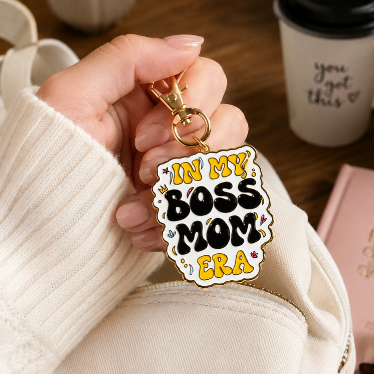 In My Boss Mom Era – Keychain