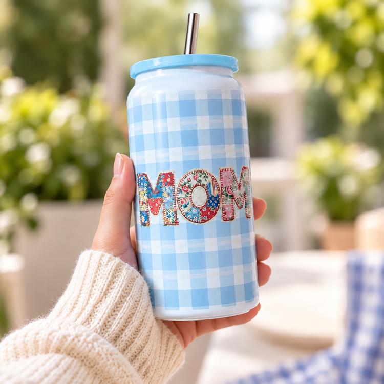 MOM ππ§΅- 16 oz Colored Stainless Steel Tumbler
