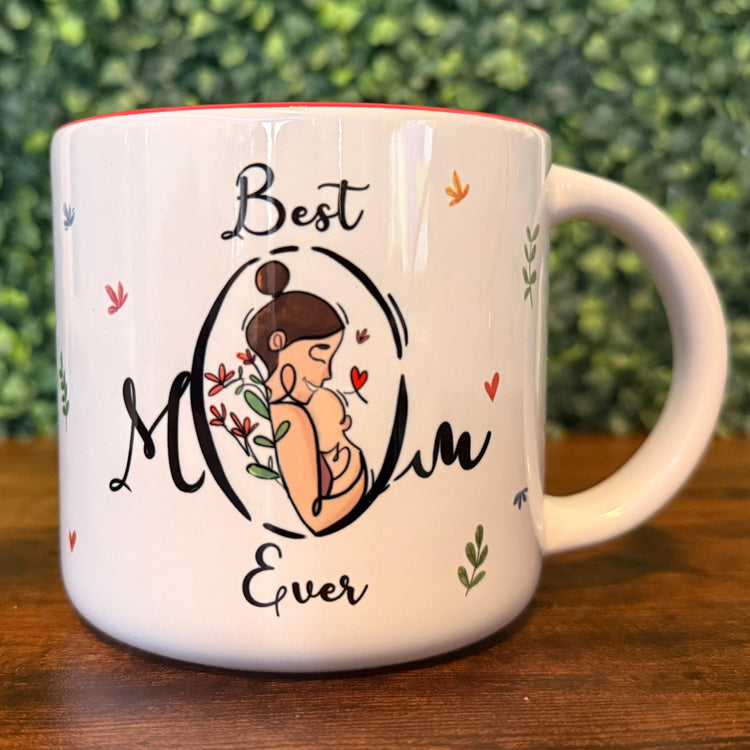 Best Mom Ever – 14 oz Ceramic Mug