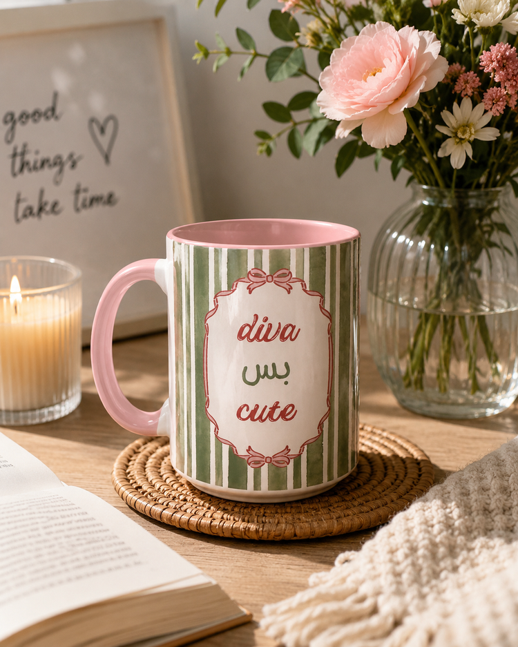 Dive بس Cute - 15 oz Ceramic Mug