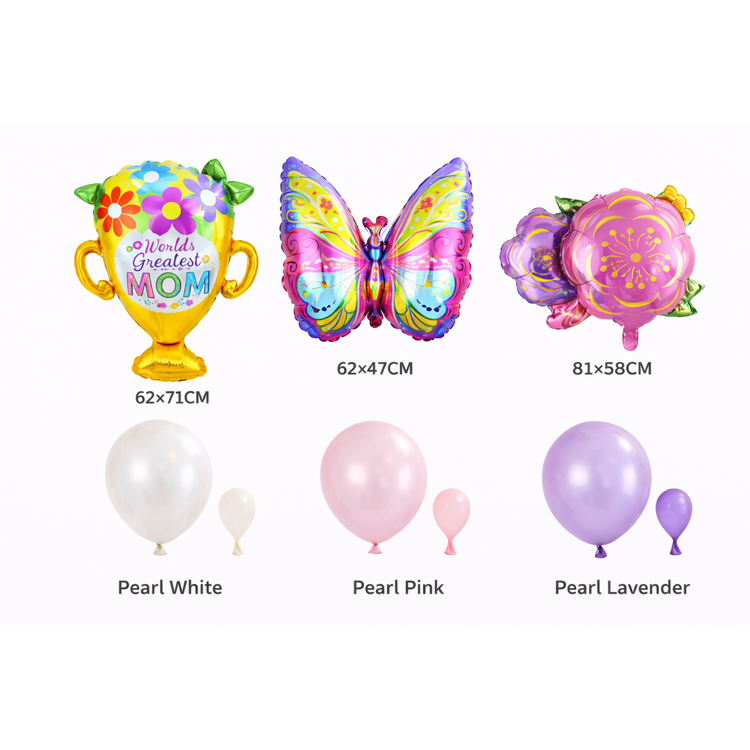 Blooming Season – Balloon Set (6 Balloons)