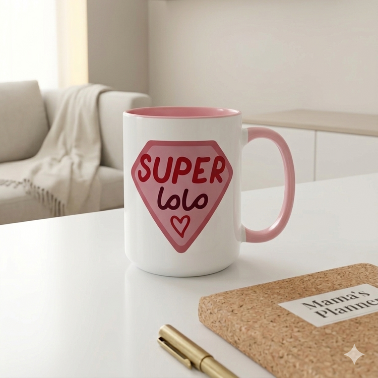 Super ماما – Ceramic Mug 15 oz