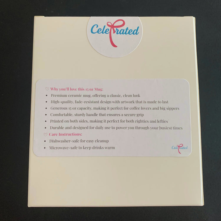 Hello Beautiful Mama – 15 oz Ceramic Mug (Black)