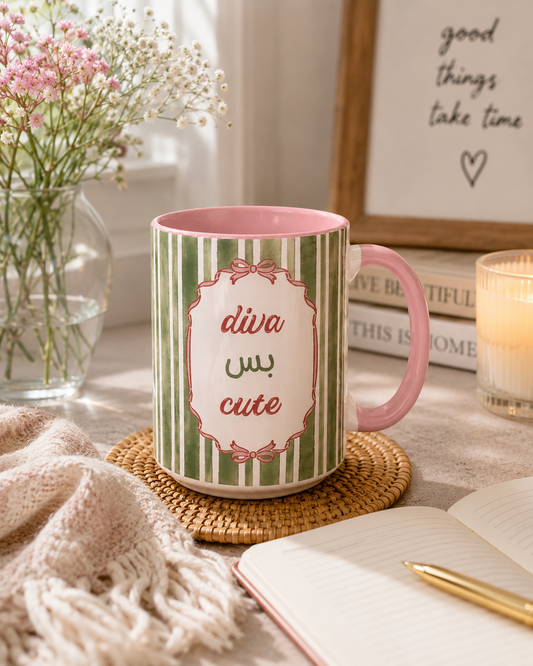 Dive بس Cute - 15 oz Ceramic Mug