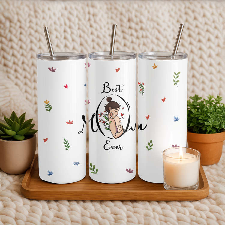Best Mom Ever – 20 oz Lightweight Stainless Steel Tumbler