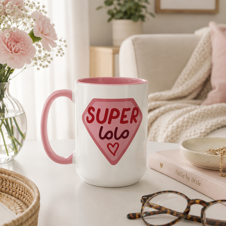 Super ماما – Ceramic Mug 15 oz