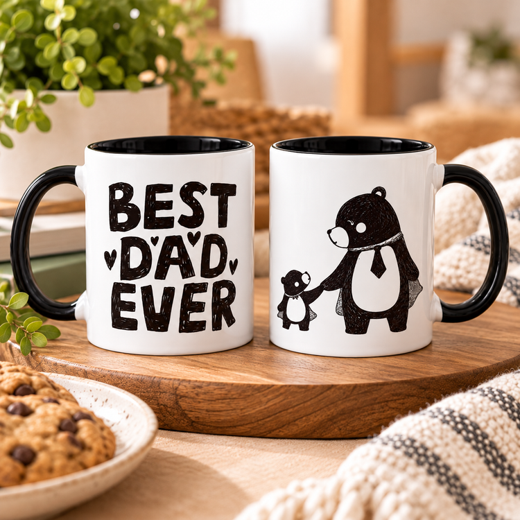 Best Dad Ever 🤎 11 oz Ceramic Mug