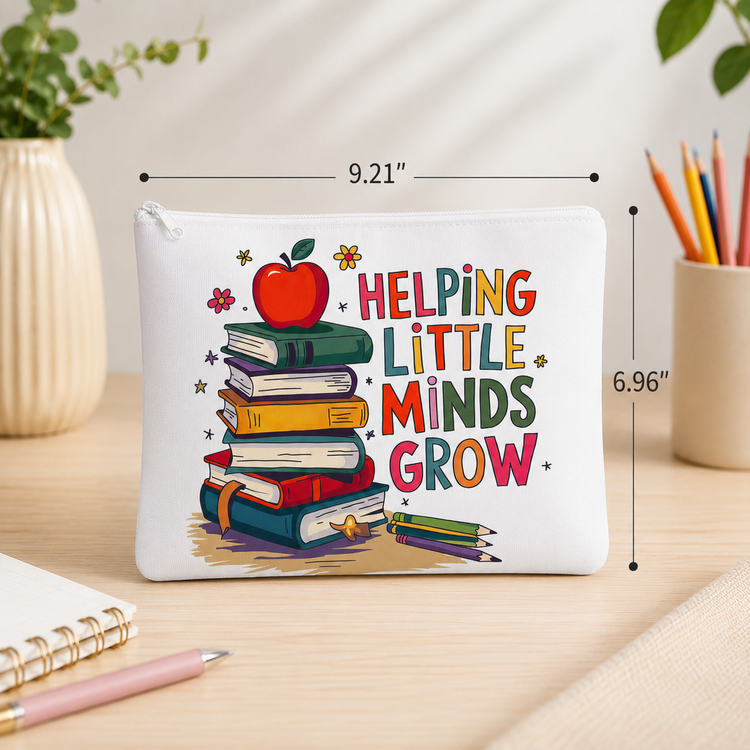 Helping Little Minds Grow - Essentials Pouch