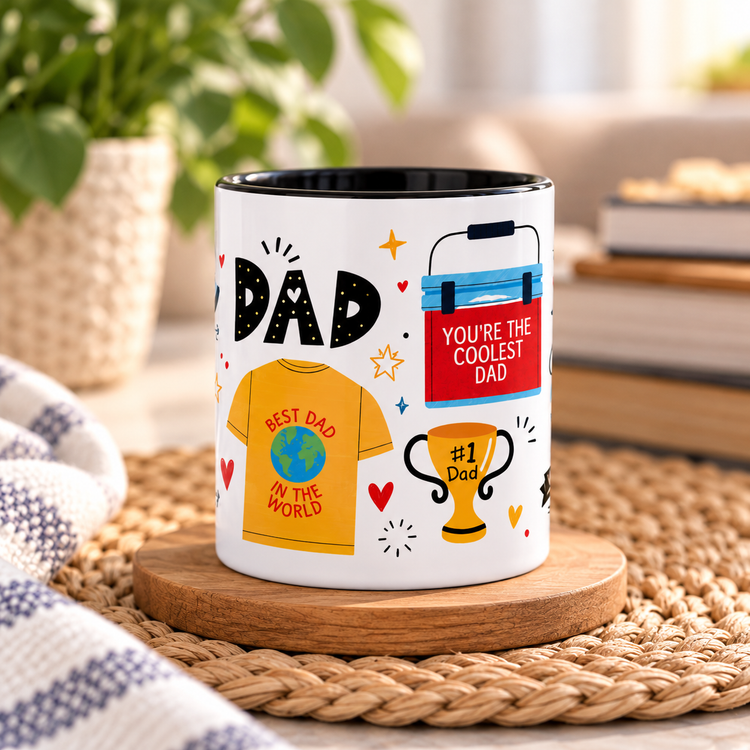 Trophy Dad 🏆 11 oz Ceramic Mug
