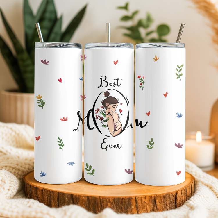 Best Mom Ever – 20 oz Lightweight Stainless Steel Tumbler
