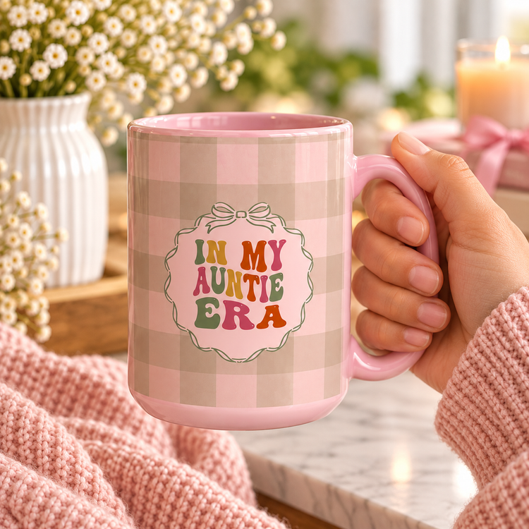 In My Auntie Era - 15 oz Ceramic Mug