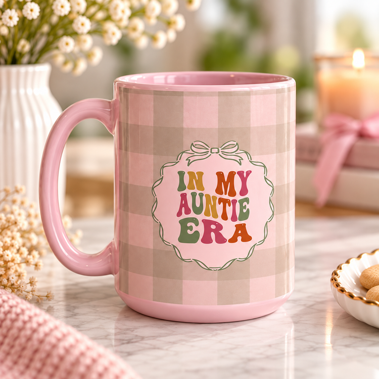 In My Auntie Era - 15 oz Ceramic Mug