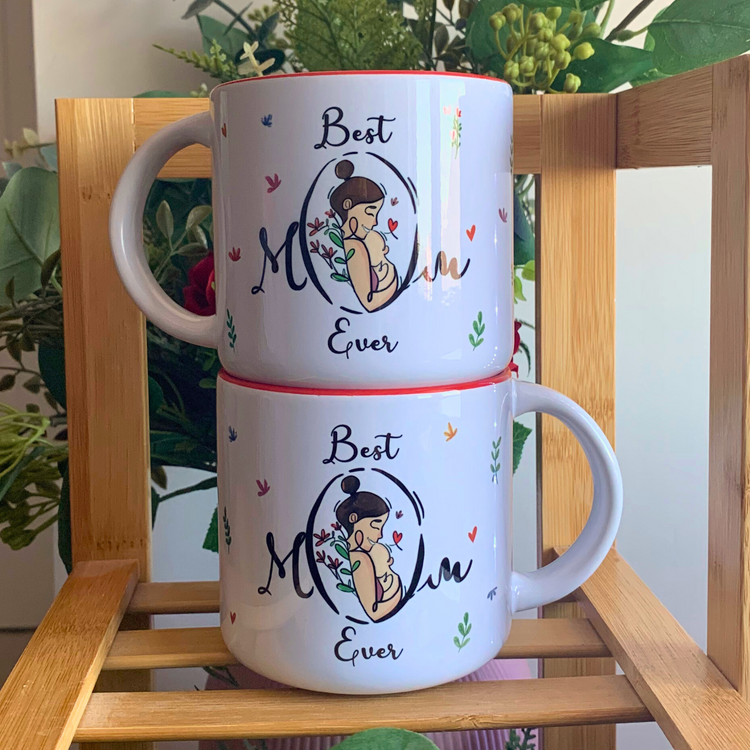 Best Mom Ever – 14 oz Ceramic Mug