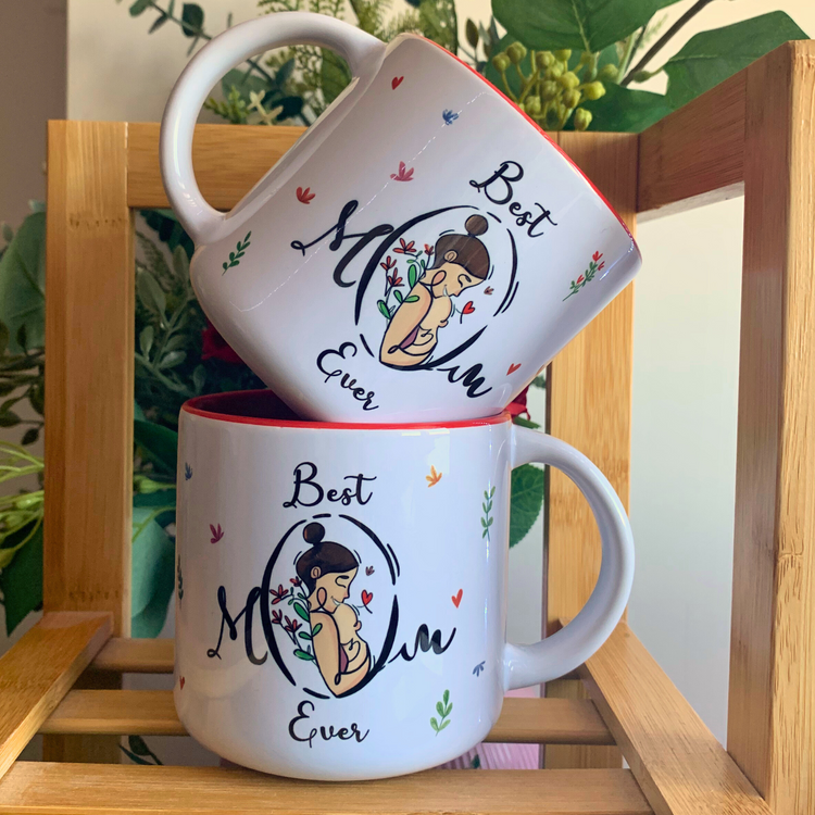 Best Mom Ever – 14 oz Ceramic Mug