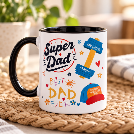 Trophy Dad 🏆 11 oz Ceramic Mug