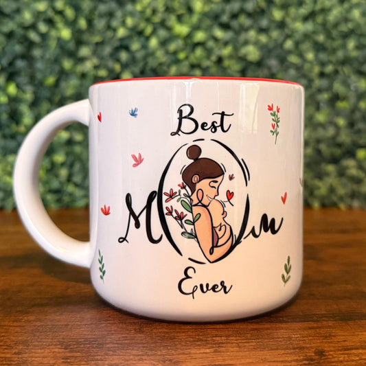 Best Mom Ever – 14 oz Ceramic Mug