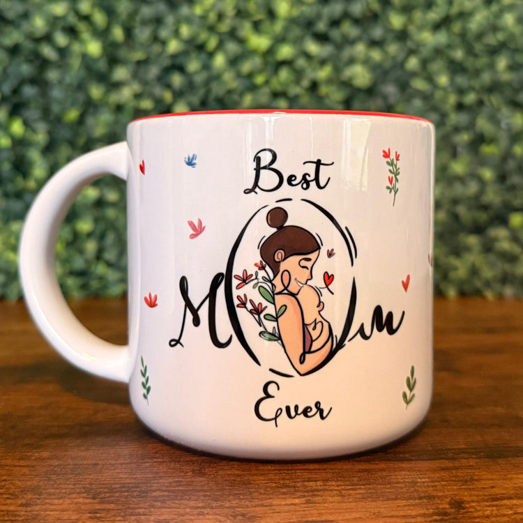Best Mom Ever – 14 oz Ceramic Mug