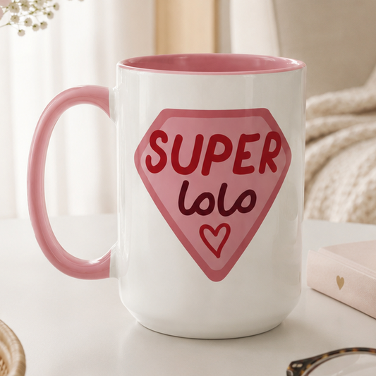 Super ماما – Ceramic Mug 15 oz